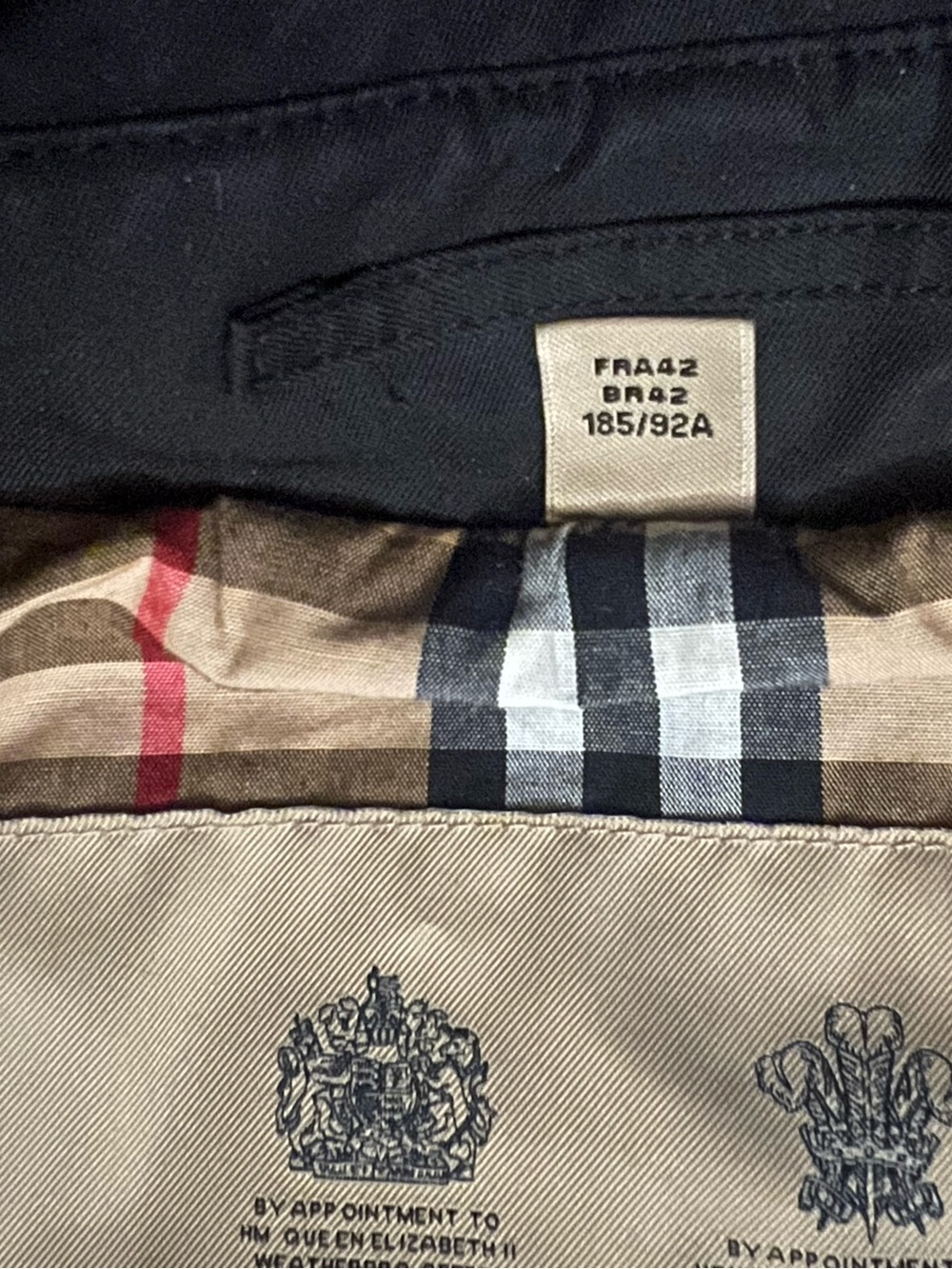 Burberry "Chelsea" Heritage Trench Coat VTG Check Lining&Slim Silhouette Sz 12UK - Picture 12 of 13